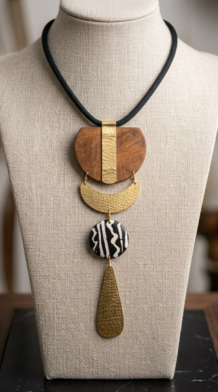 Zuri Batik Necklace