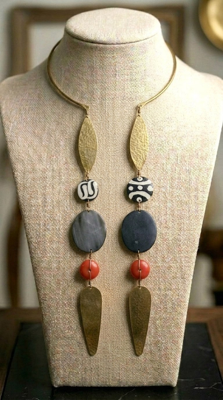 Umoja Batik Necklace