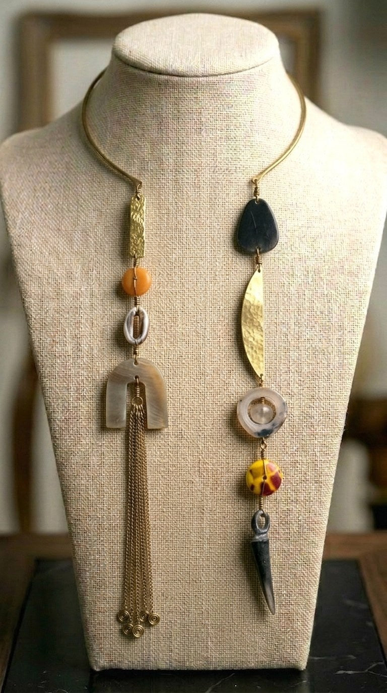 Hadithi Statement Necklace