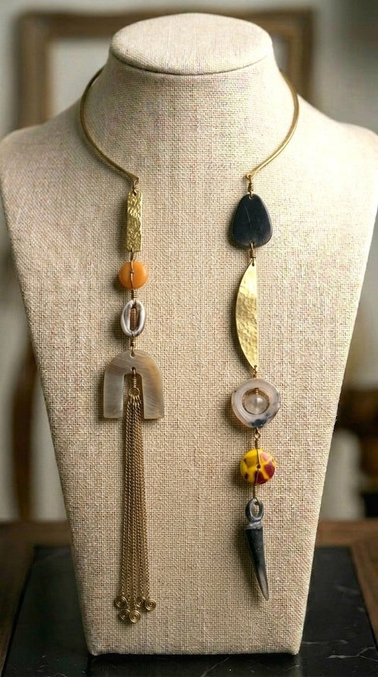 Hadithi Statement Necklace