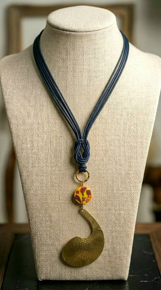 Dahabu Golf Statement Necklace