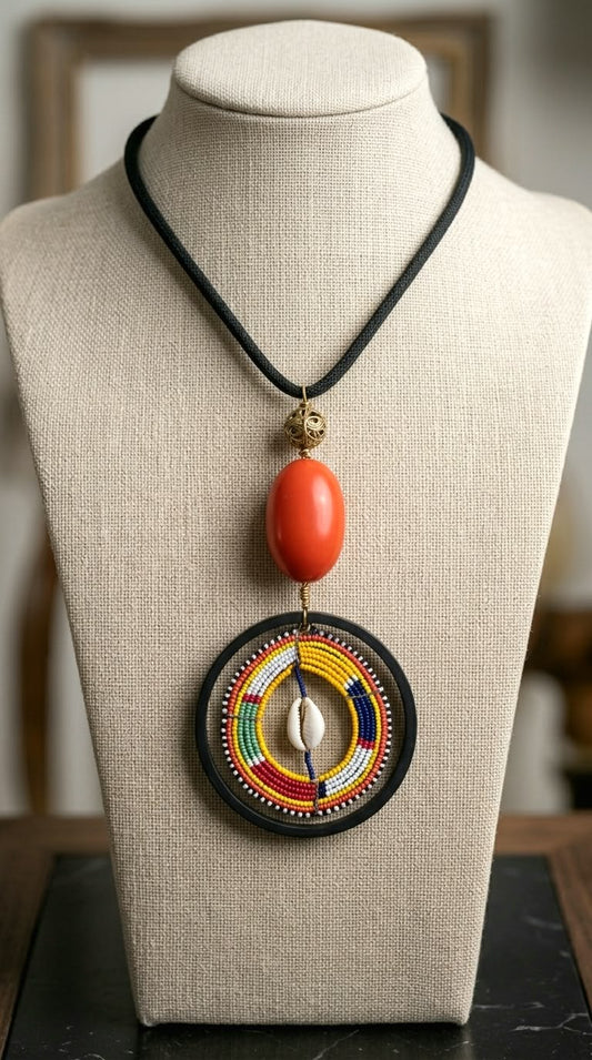Amani Cowrie Necklace