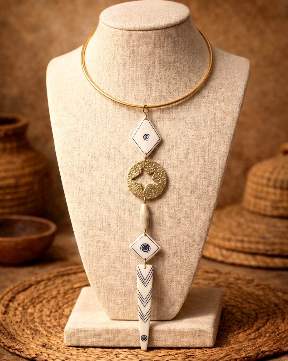 Sahara Spirit Statement Necklace