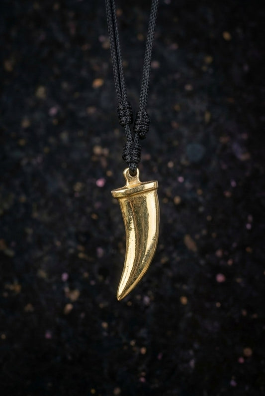 Pembe Brass Pendant Necklace