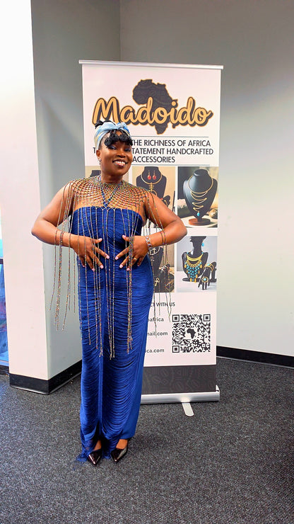 Beaded Cape Body Piece