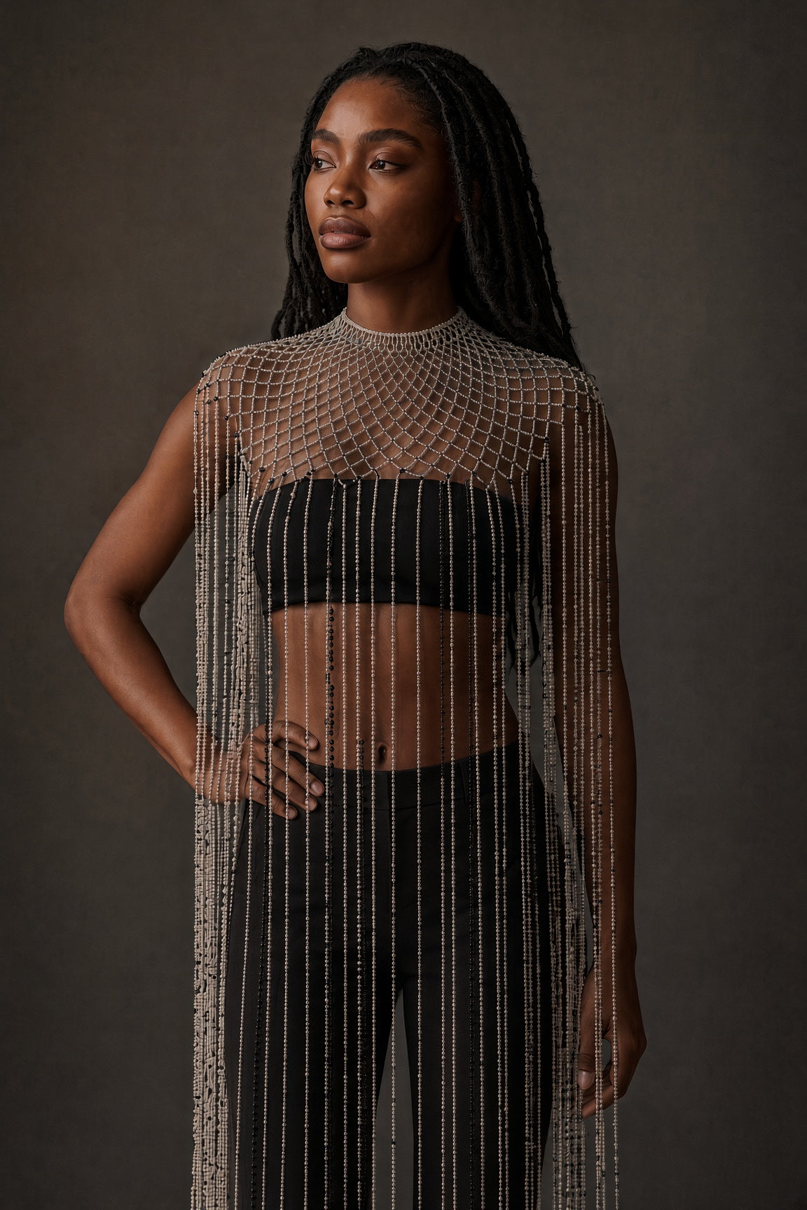 Beaded Cape Body Piece