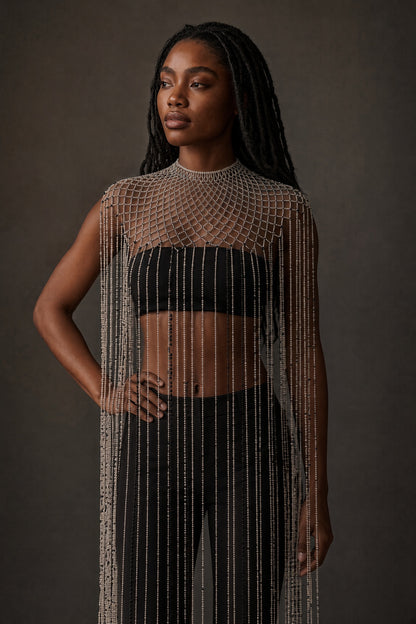 Beaded Cape Body Piece