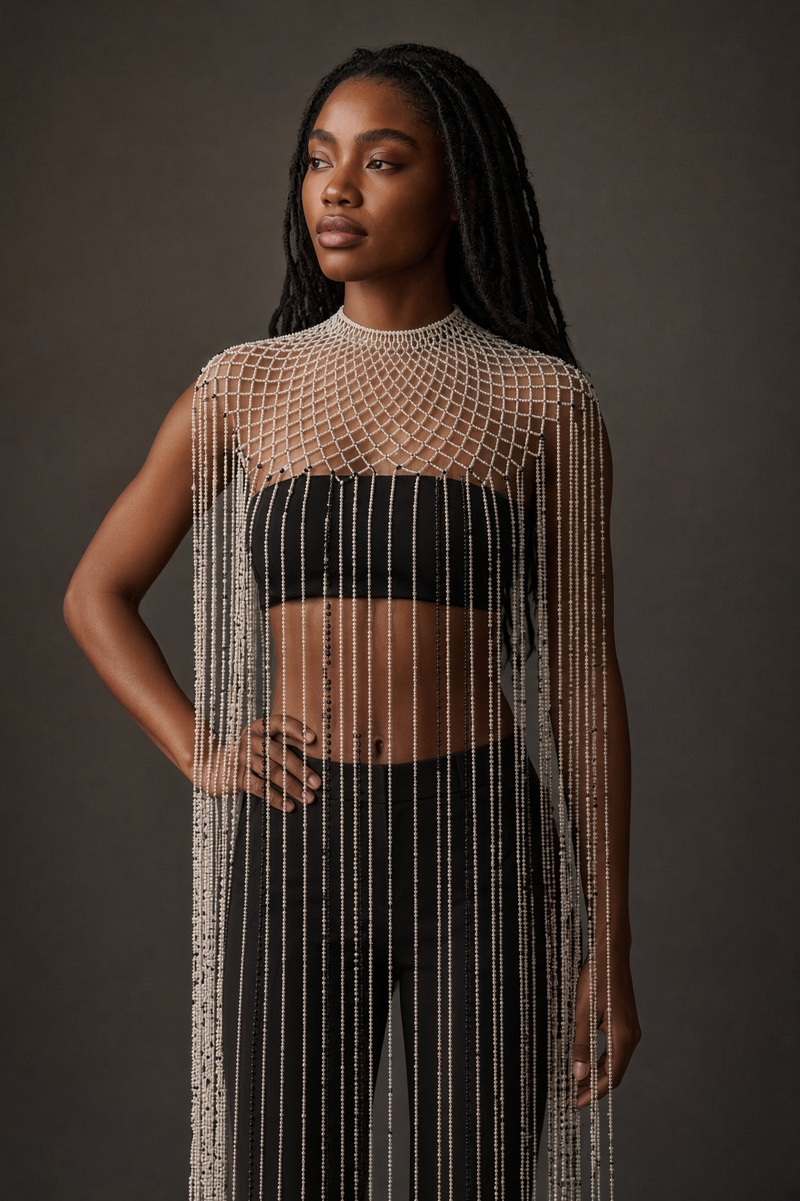 Beaded Cape Body Piece