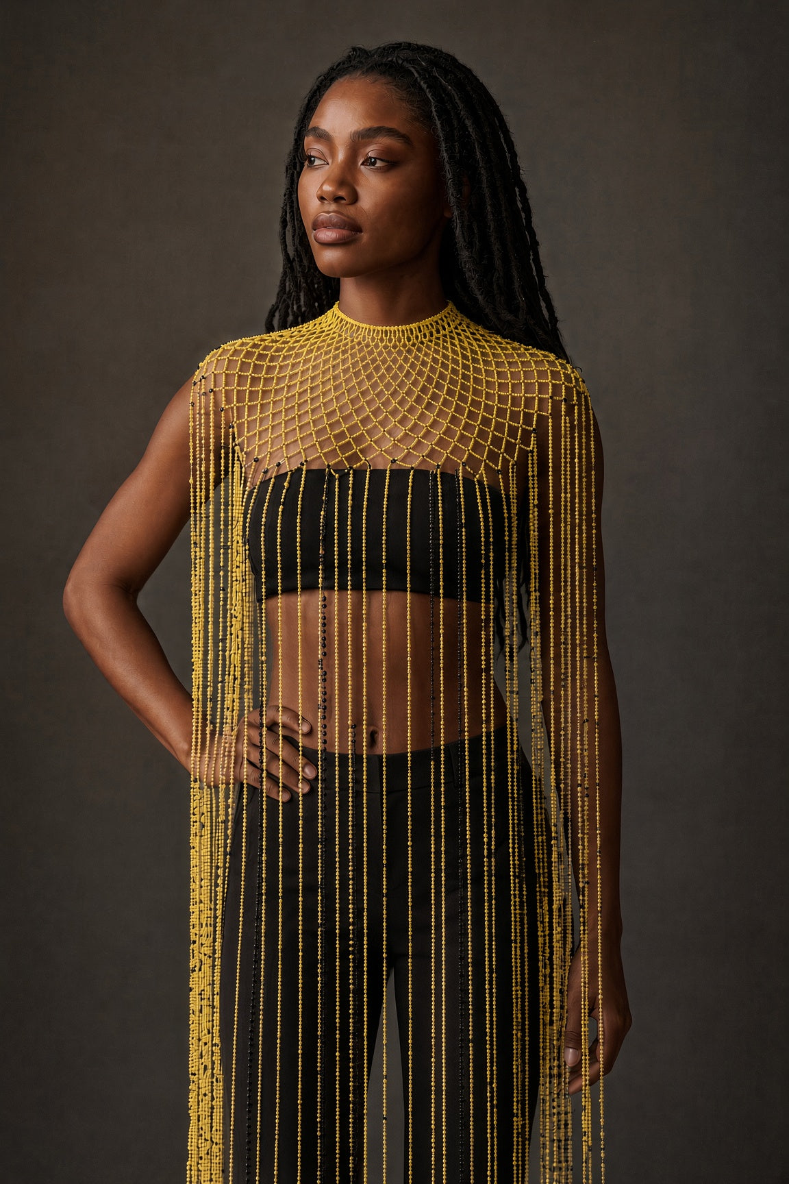 Beaded Cape Body Piece